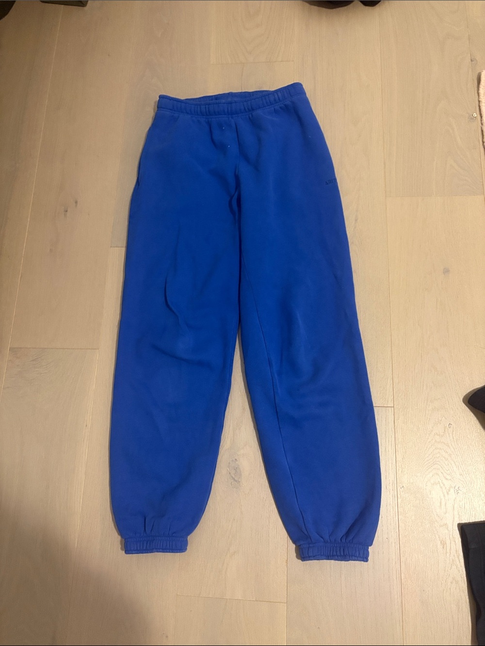 Aritzia women Royal Blue Fleece Joggers